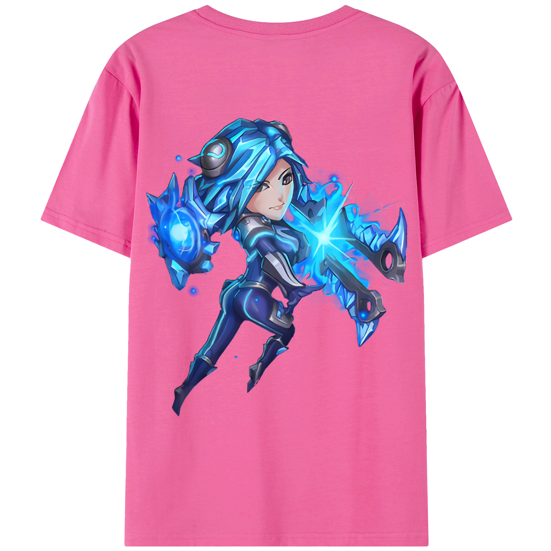 リーグ・オブ・レジェンド League of Legends LOL レディース半袖Tシャツ(バックプリント)